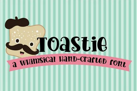 ZP Toastie (117215) Regular Font Bundles Whimsical fonts, Le