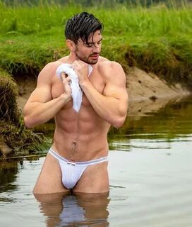 Steve Grand Jock in the Water - Theme Albums - AdonisMale