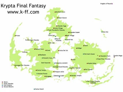Mapa_swiata_ff7 Mapy Krypta Final Fantasy