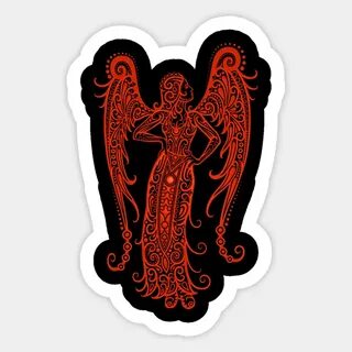 Virgo Queen Patch-red visions-corp Patches & Pins Accessorie