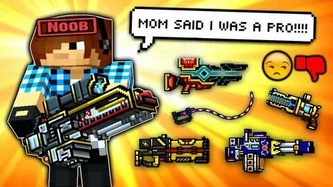 Pixel Gun 3D - Overrated Weapon Gameplay! - YouTube