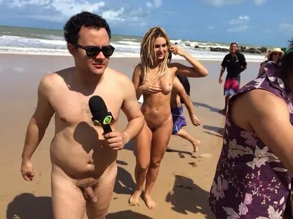 Mendigata do panico nua na praia de nudismo - Cnn Amador