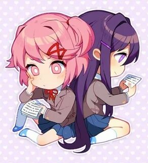 #natsuki #yuri #ddlc #dokidokiliteratureclub #chibi #animegi