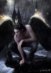 Pin by Chuck Deets on Art and Beauty Dark angel, Male angels
