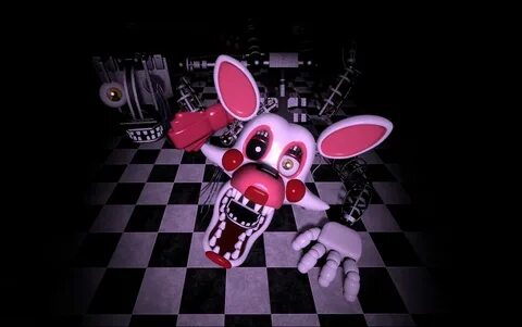 Mangle! I remade the fan art with animation! Fnaf, Five nigh