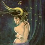 Taurus from Zodiac series Painting by Dorina Costras Fine Ar