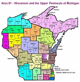 Area Code Map Michigan