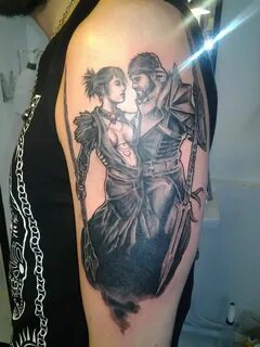 Morrigan & Hawke Tattoo submitted by Henrik Nystrom