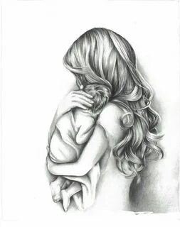 Pin by Mari on draw Mother and daughter drawing, Tattoo for 