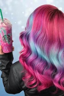 Unicorn Frappuccino Hair Is Now a Thing, Because Duh Unicorn