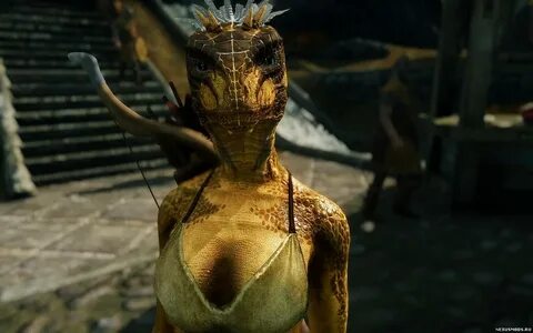 TES V: Skyrim - Люсти - An Argonian Maid Follower