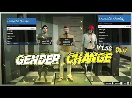 GTA V Online 1.58 Gender Change Without Menu Use Values to C