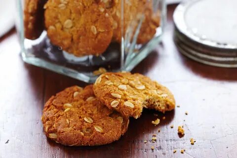 Anzac biscuits Recipe Anzac biscuits, Food, Biscuit recipe