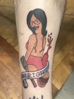 Me and my wife got bobs burgers tattoos today - Album on Img