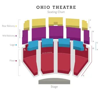 Gallery of childrens theater seating chart - cincinnati chil
