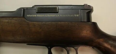 Mauser M1915 receiver markings - Forgotten Weapons