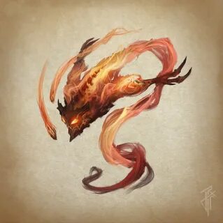 ArtStation - Fire elemental