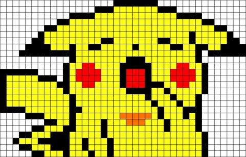 pikachu - Grid Paint
