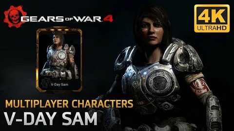 Gears of War 4 - Multiplayer Characters: V-Day Sam - YouTube
