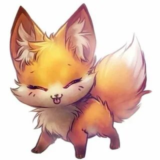 chibi fennec fox drawing Cute animal drawings, Cute drawings