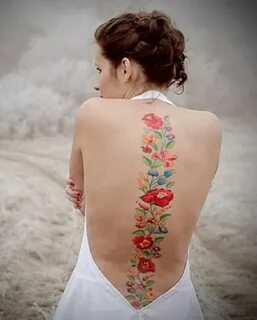 49 Captivating Women Style Ideas With Beautiful Spine Tattoo