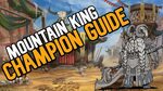 Mountain King champion guide - Huge hitting PVP champ Raid: 