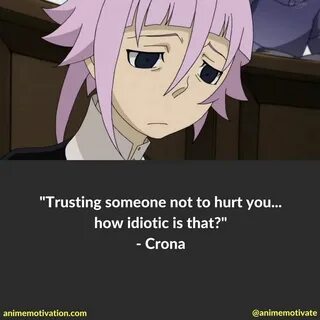 Crona quotes - Soul Eater Soul eater quotes, Soul eater cron