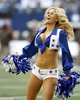 Sexy dallas cowboys cheerleaders shaking boobs