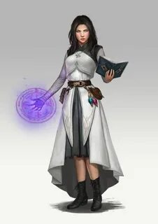 DnD female wizards and warlocks - inspirational Female wizar