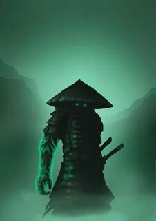 Green samurai Samurai wallpaper, Samurai artwork, Samurai ar