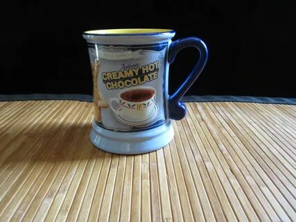 3D Polar Express Authentic Creamy Hot Chocolate Raised Embos