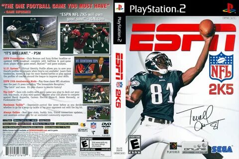 File:ESPNNFL2K5 PS2 US Box.jpg - Sega Retro