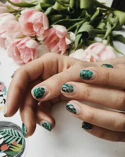 🌿 🌵 #manicure# nail# nailart# stamping# moyou_london #moyous