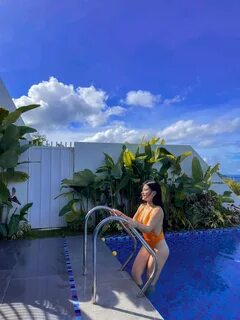 TGPH 4: Trixie Lalaine Fabricante Sexy Pool Photos in Orange
