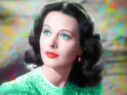 Movie Star Hedy Lamarr TV Shot She is stunningly beautiful. 