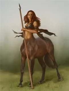 Centauress by S-o-l-l-a on deviantART Female centaur, Centau