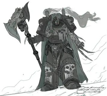 ArtStation - WH40K Black Dragons Chaplain