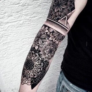 mandala, arm tattoo, tattoo for all Mandala tattoo sleeve, M