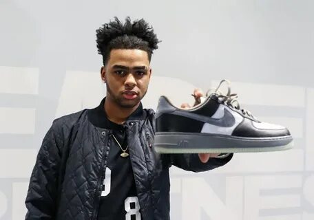 D'Angelo Russell Celebrates The Air Force 1 At Nike Vault - 