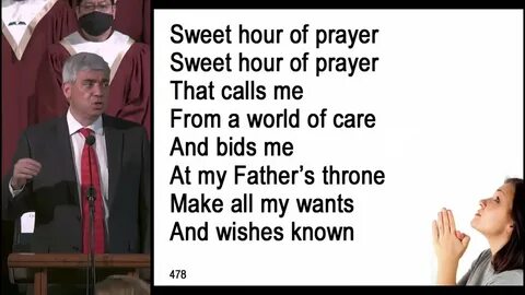 Hymn: Sweet Hour of Prayer - October 24, 2021 - YouTube
