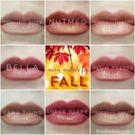 Warm neutral lip colors for Fall. LipSense lip color in Bell