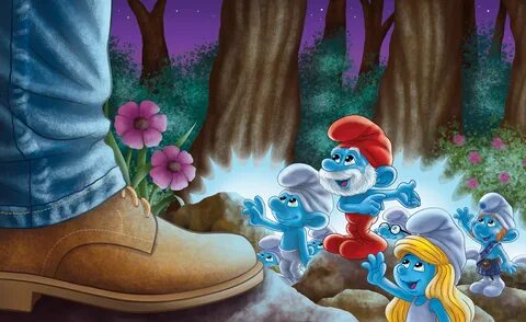 "The Smurfs" Play-a-Sound book on Behance