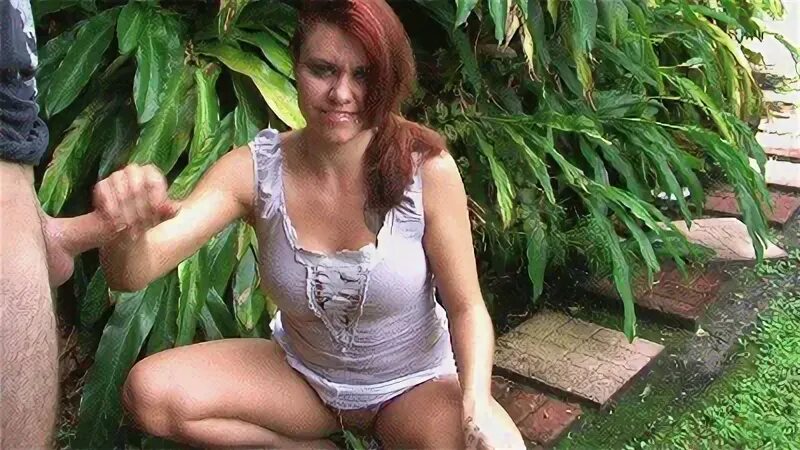 German public handjob