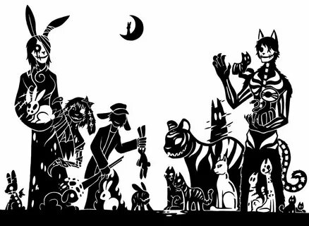 SCP Foundation - Rabbits and Cats by SunnyClockwork Scp, Art