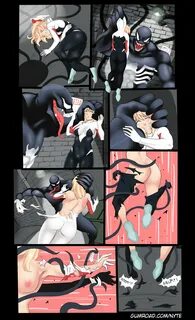 Spiderman- Gwen vs. Venom Porn Comics