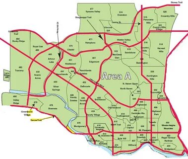 Calgary Map