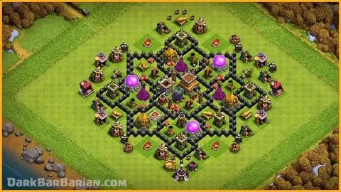 BEST Ultimate TH8 HYBRID/TROPHY defense Base 2021!! Town Hal