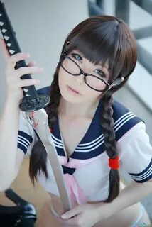 Ngất ngây với bộ ảnh Cosplay Arisugawa cực gợi cảm