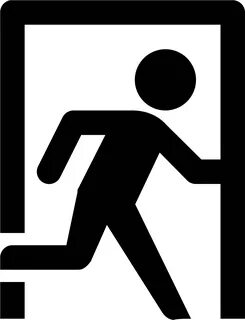 Clip Art Images - Exit Icon - Png Download - Full Size Clipa
