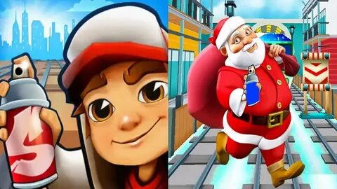 Subway Surfers VS Subway Santa Endless Surf Android Gameplay